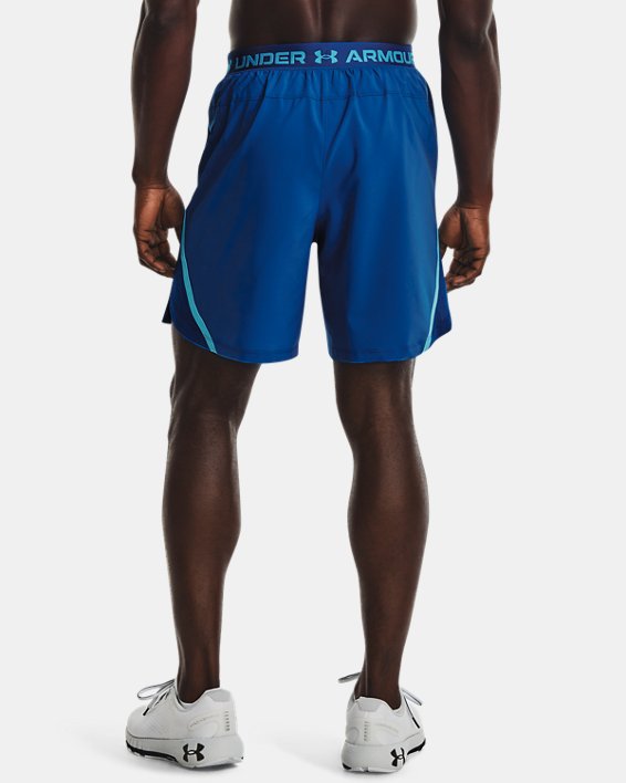 Men's UA Launch SW 7'' WM Shorts, Blue, pdpMainDesktop image number 1
